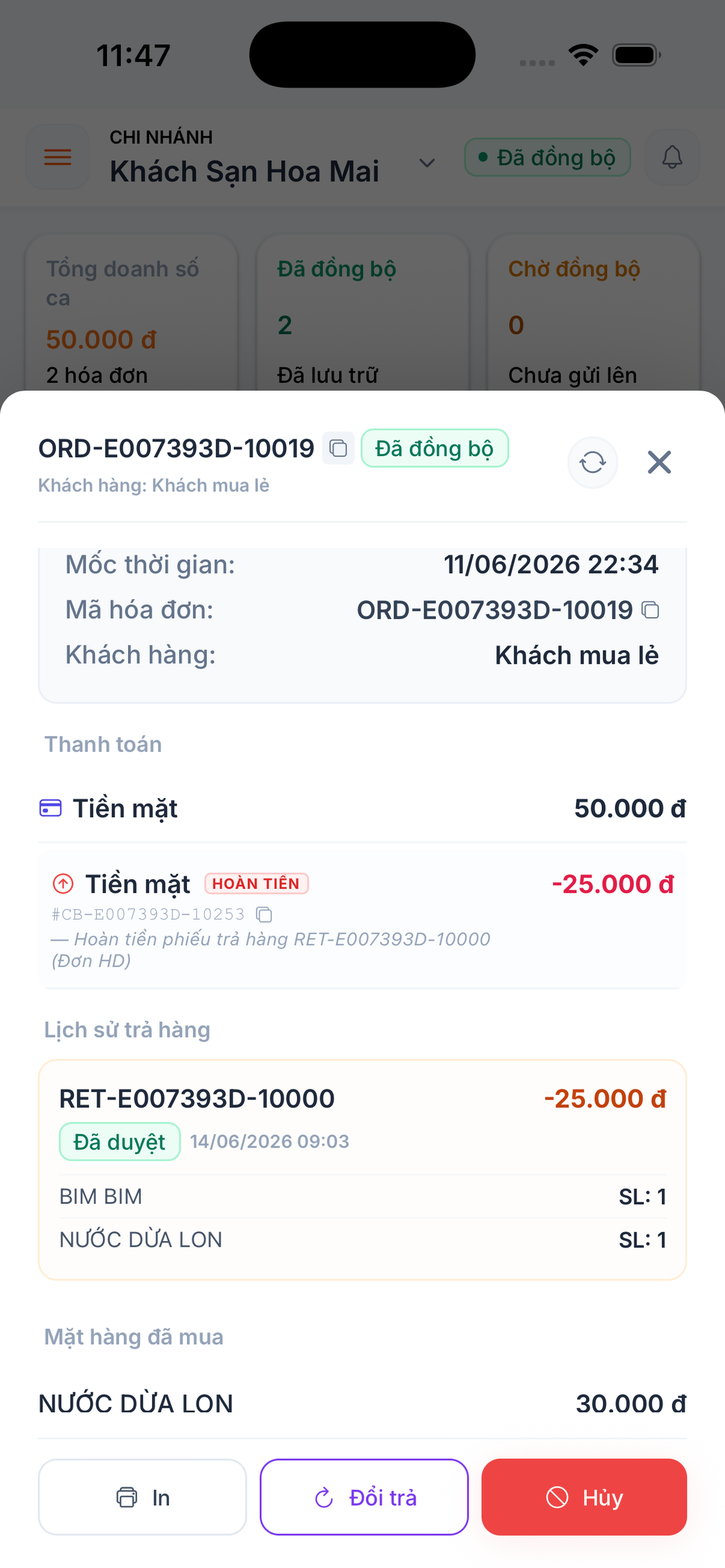 Ứng dụng bán hàng - Oni POS