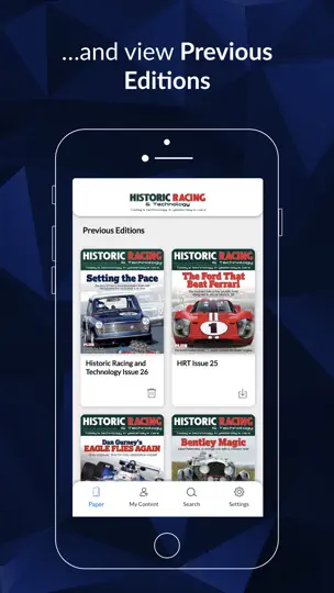 Screenshot von Historic Racing auf dem iPhone 5
