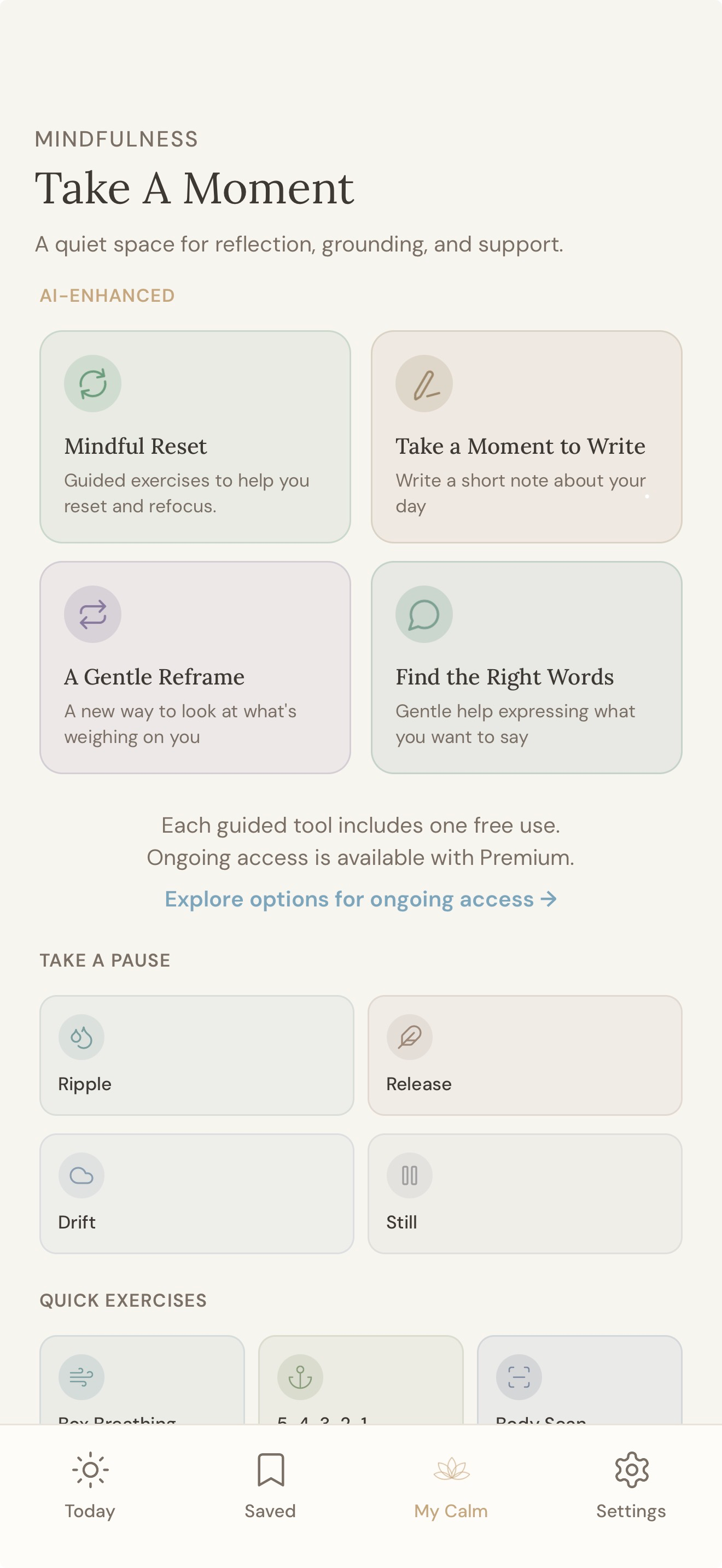 Mindful Today screenshot 6
