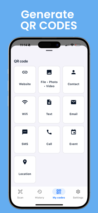 QR Code: Reader and Generator Screenshot 3 of 5