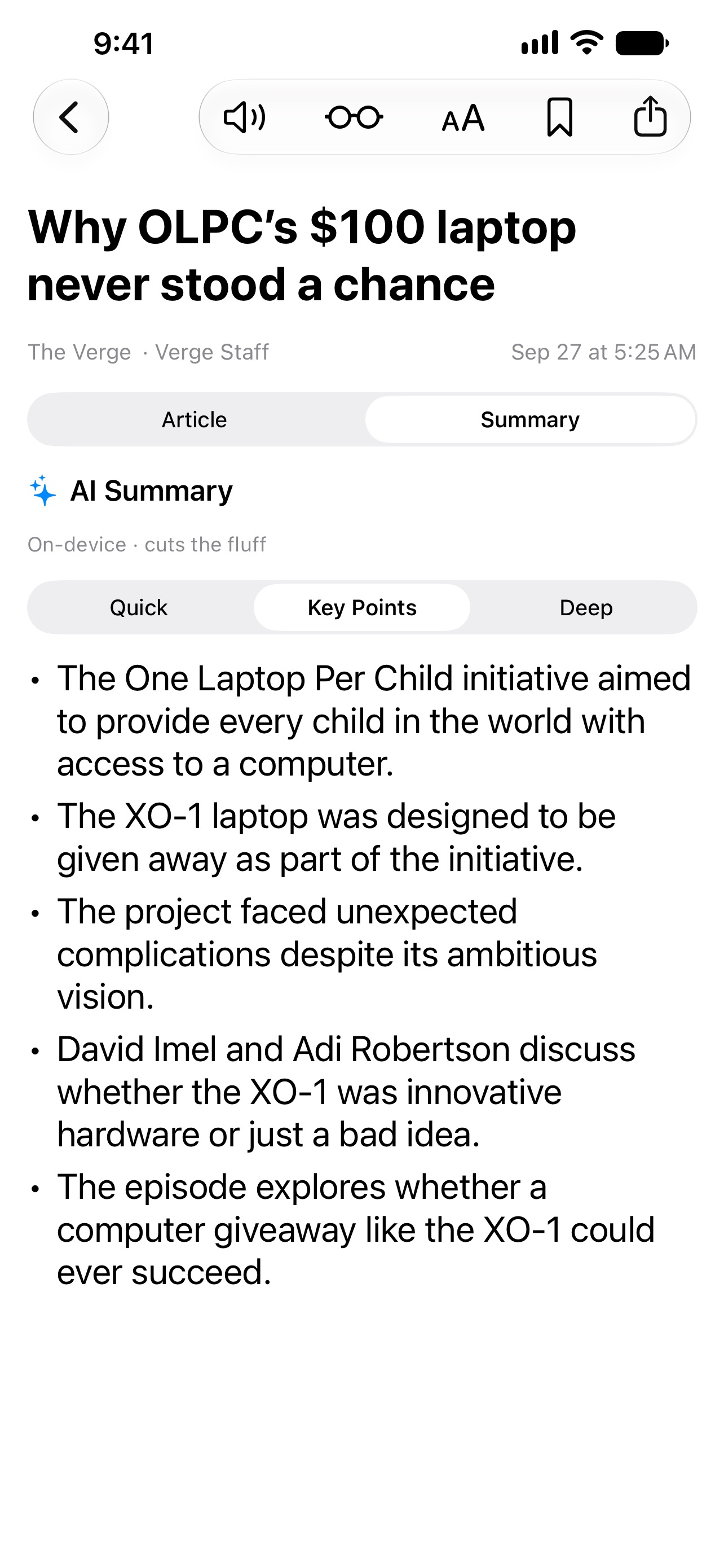 Screenshot 4 of Priv8RSS Reader
