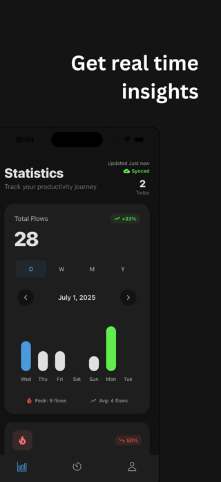 Flowzy - Focus & Productivity Screenshot 4 of 5