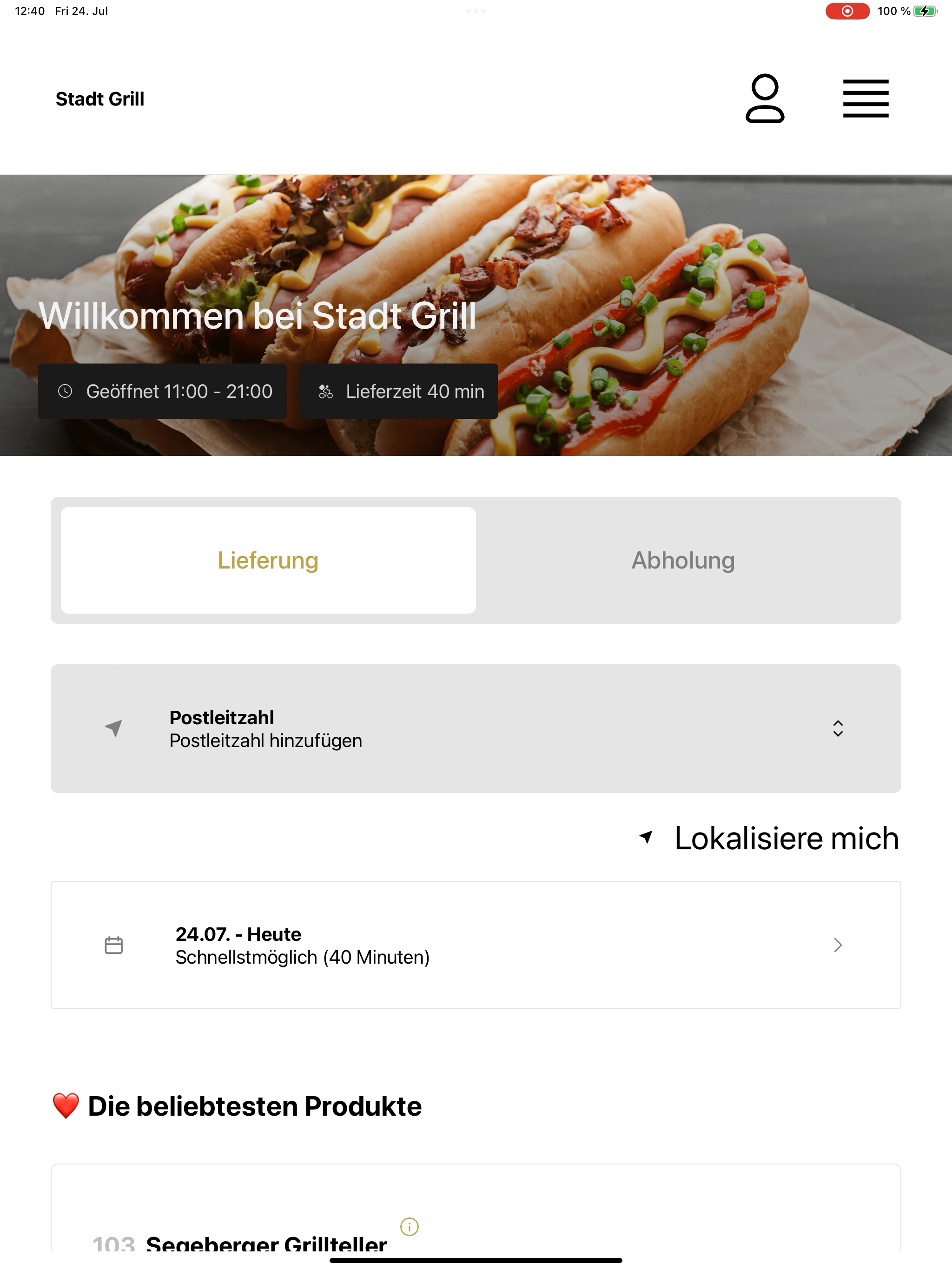 Stadt Grill screenshot 10