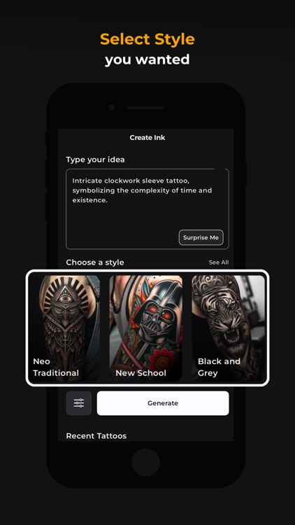 CreateINK: AI Tattoo Generator