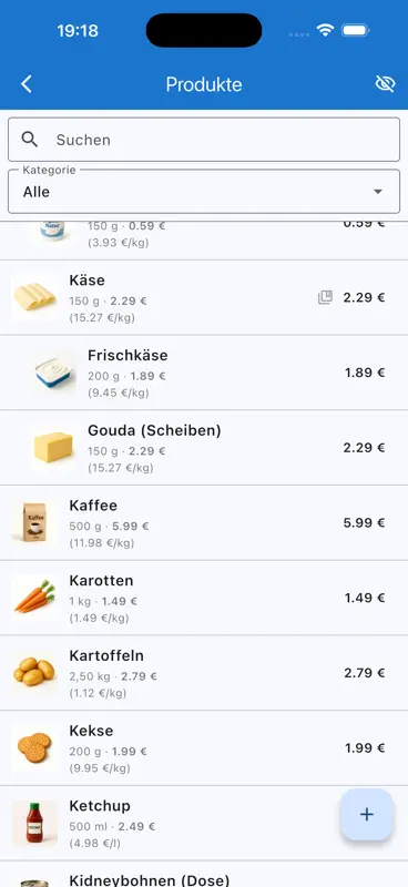 Zelistix - Einkaufsliste screenshot 5 of 7