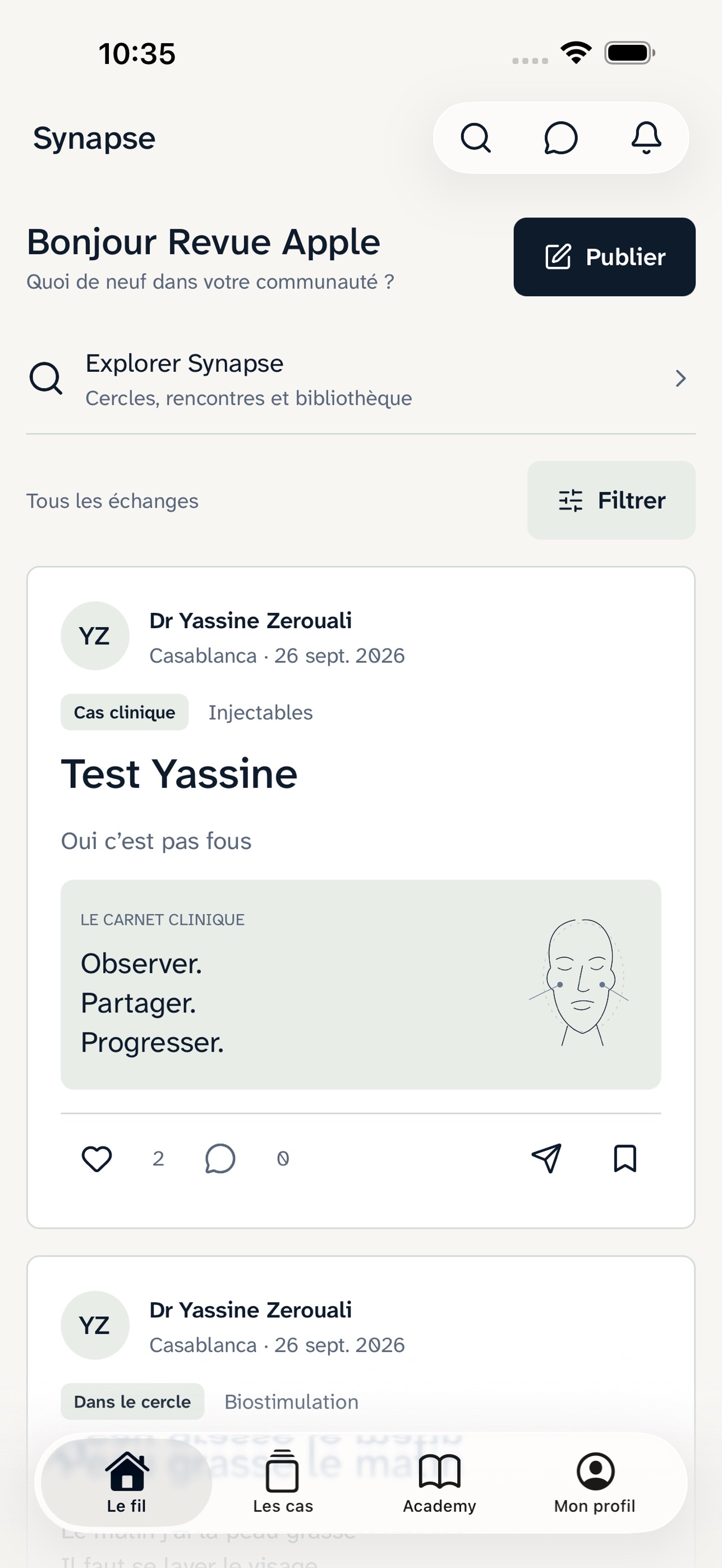 Screenshot 1 of Synapse Maroc