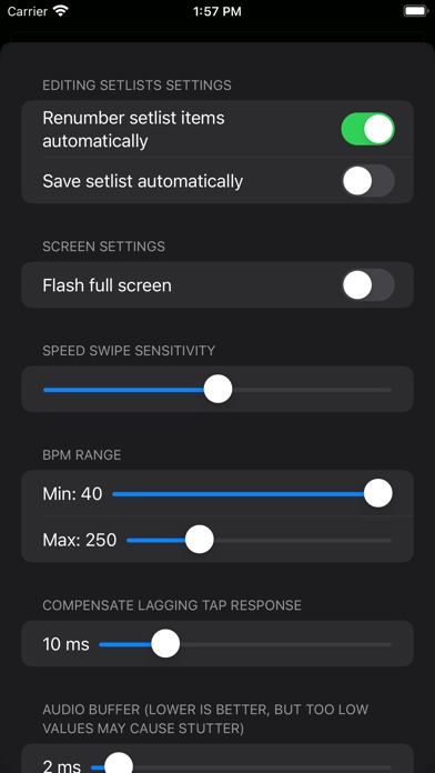 Tempo Trainer Prime Pro Screenshot