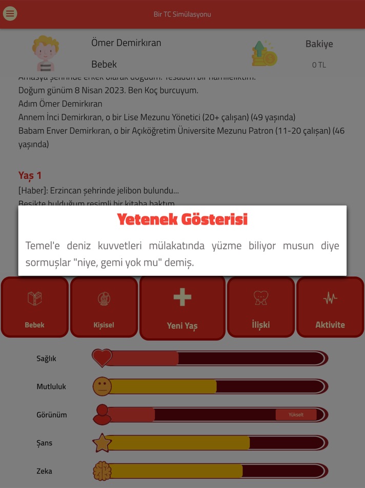 #2. Bir TC Simülasyonu (iOS) 게시자: Tiamo Teknoloji ve Inovasyon Anonim Sirketi