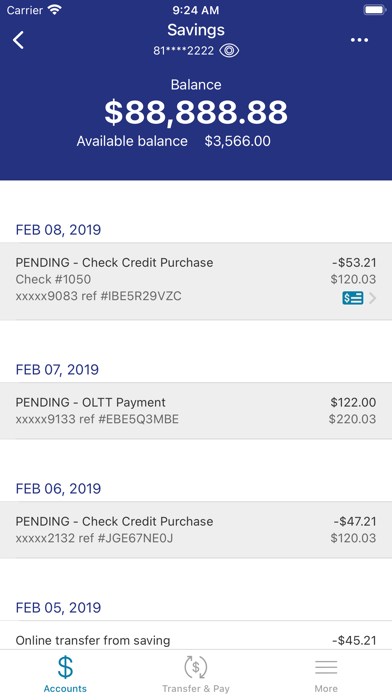 Fieldstone Credit Union Screenshot