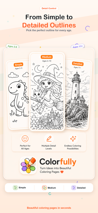 Coloring Book Maker Colorfully Screenshot 2 of 5
