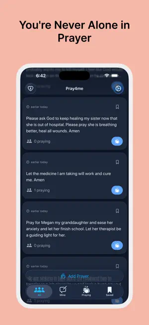 Pray4Me – Prayer Requests screenshot 1