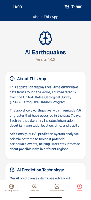 AI Earthquakes Screenshot 4 of 5