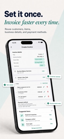 Invoice Maker: PDF Estimates screenshot