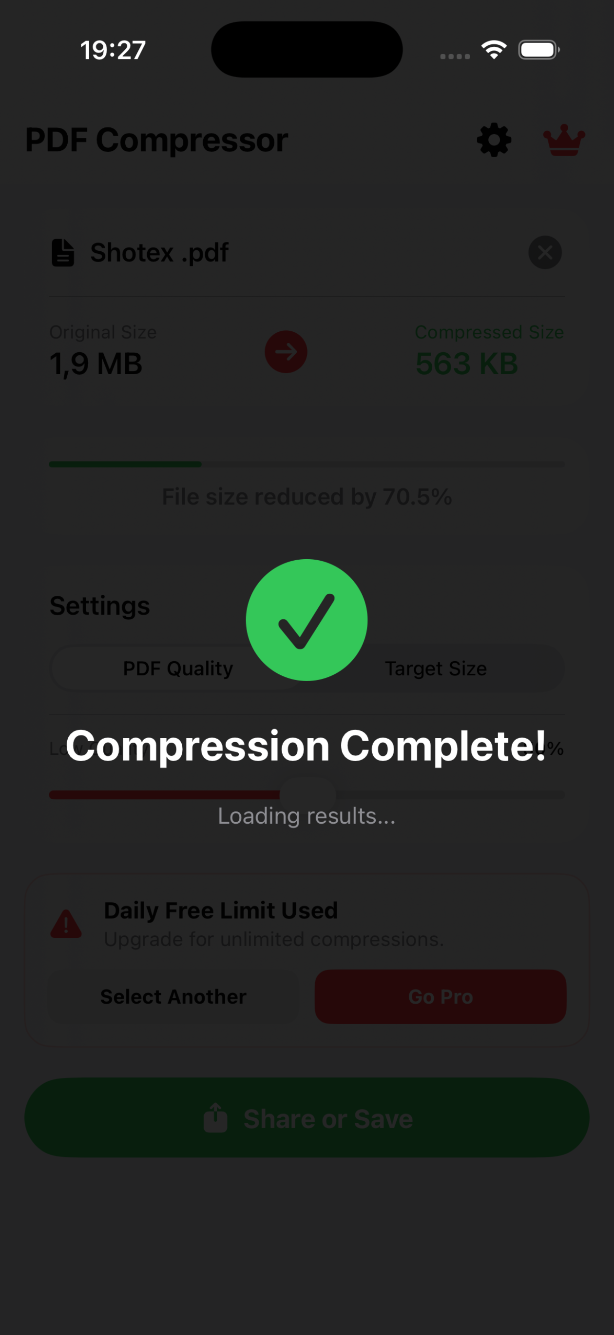 Compress PDF - Reduce PDF