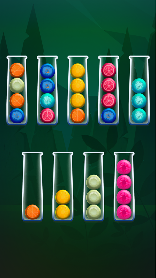 #5. Ball Sort - Color Tube Puzzle (iOS) By: Tatem Games Ltd