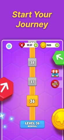Hex Go Sort Puzzle Screenshot 2 of 5