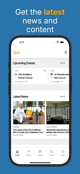 UCLA Bruins Screenshot 1 of 4