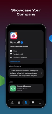 Outstaff: IT Jobs & Developers screenshot