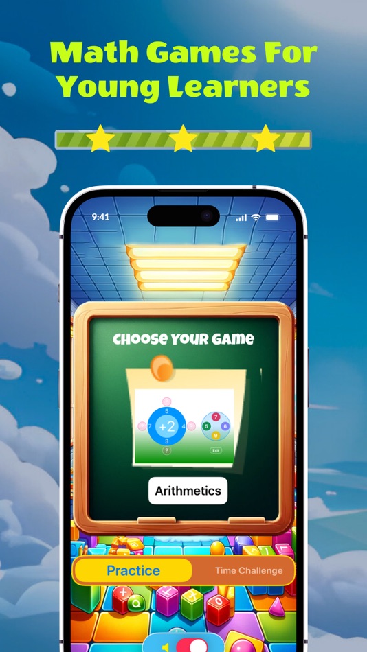 #2. Mental Math Learning Games App (iOS) Podle: D App Online Ltd