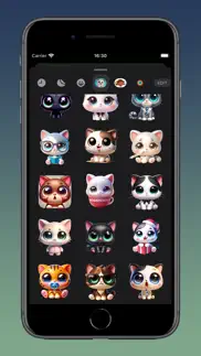 timmy kitten stickers iphone screenshot 3