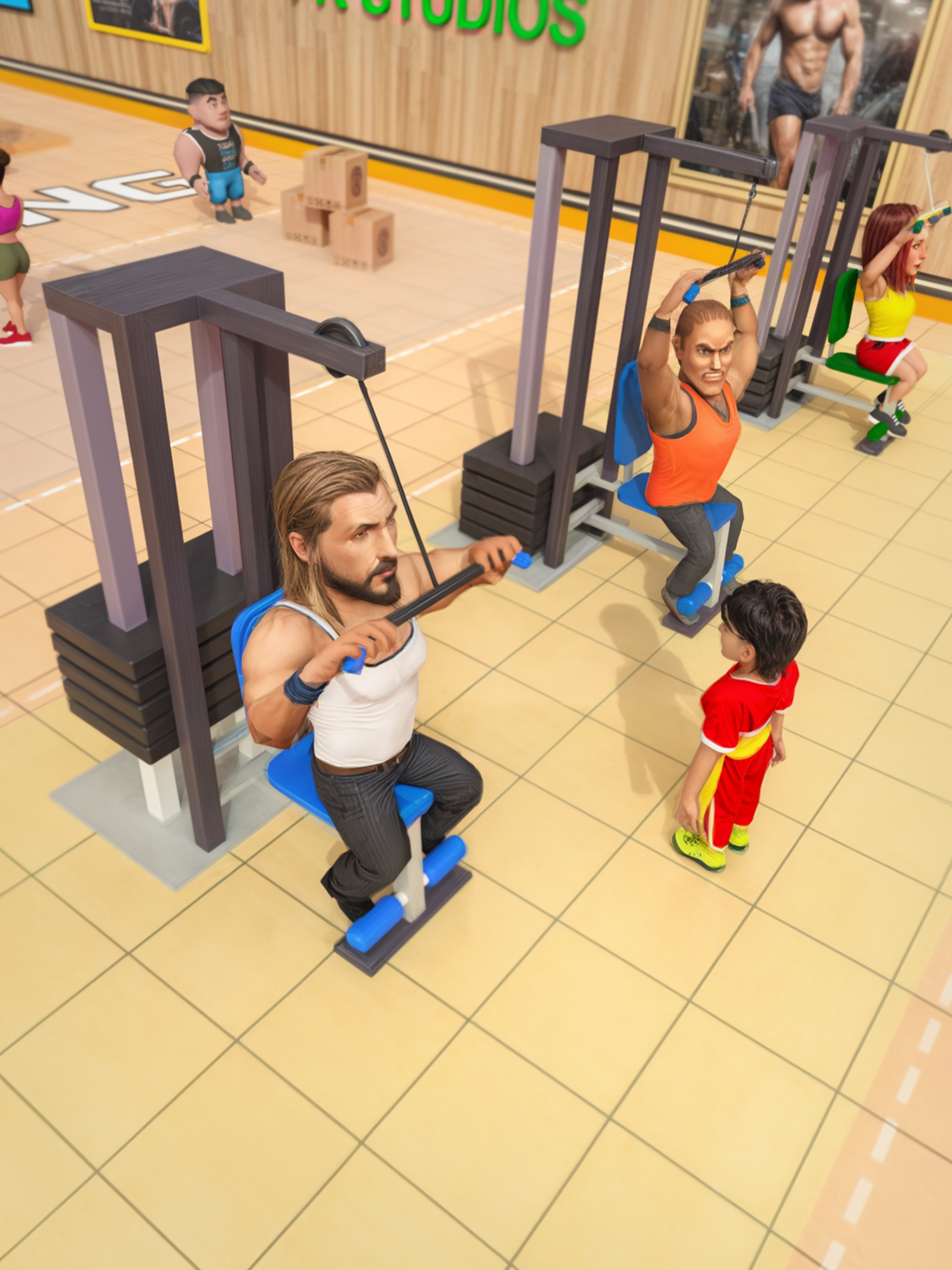 InStyle Gym Simulator Game 3D screenshot 8