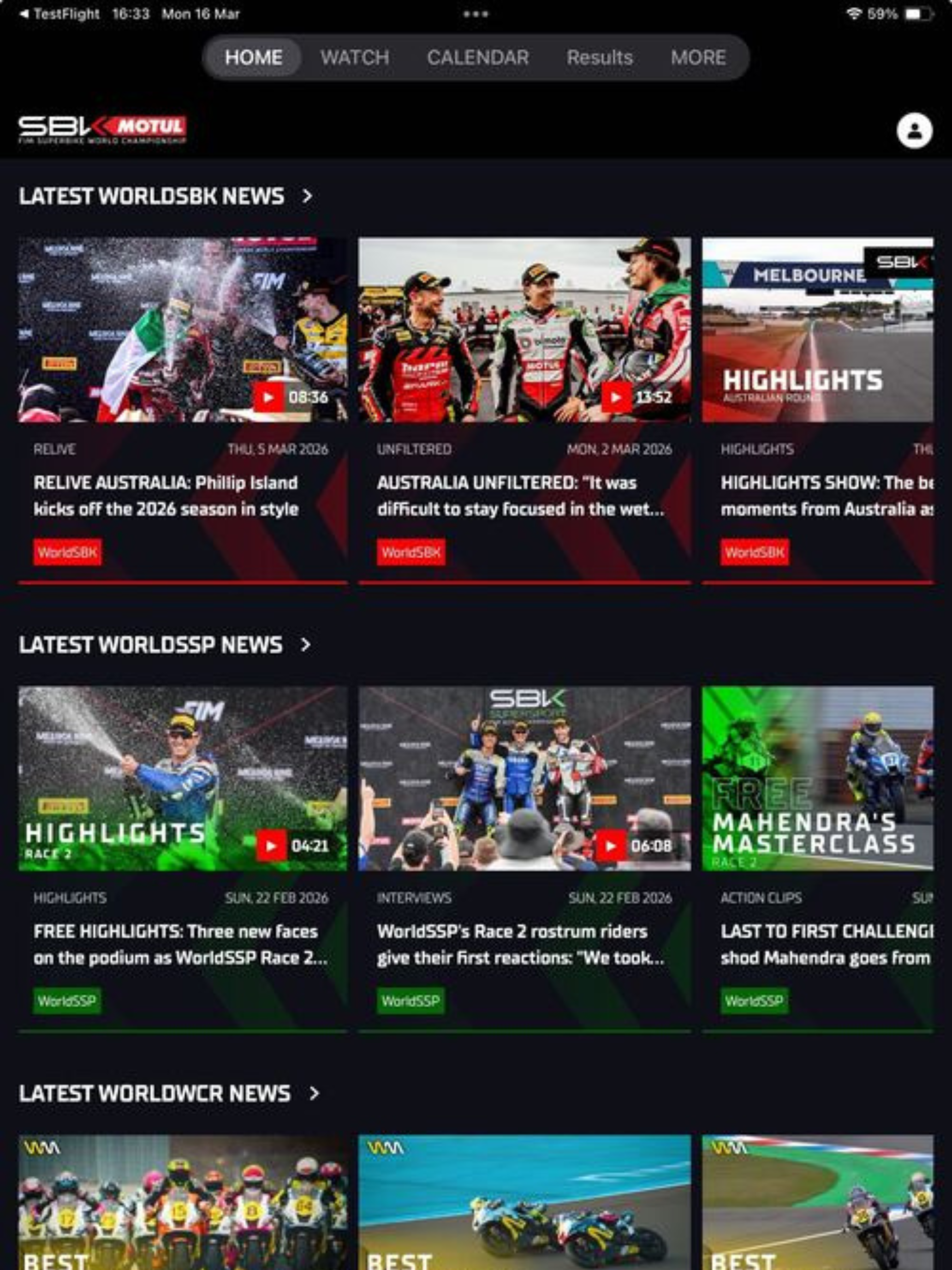 WorldSBK screenshot 8