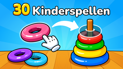 Kleuter spelletjes voor peuter iPhone screenshot 1