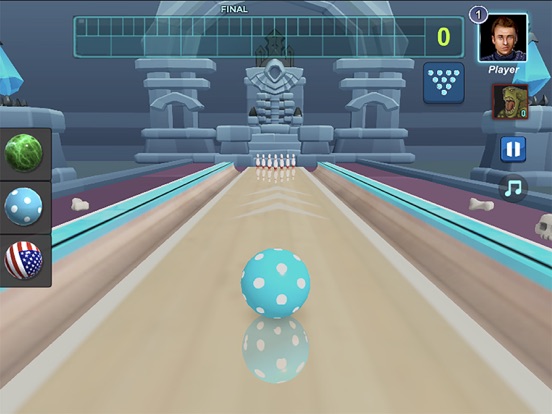Screenshot #5 pour jeux de boules de bowling - 3d