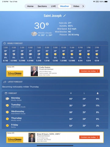 KQTV Breaking Local News iPad screenshot