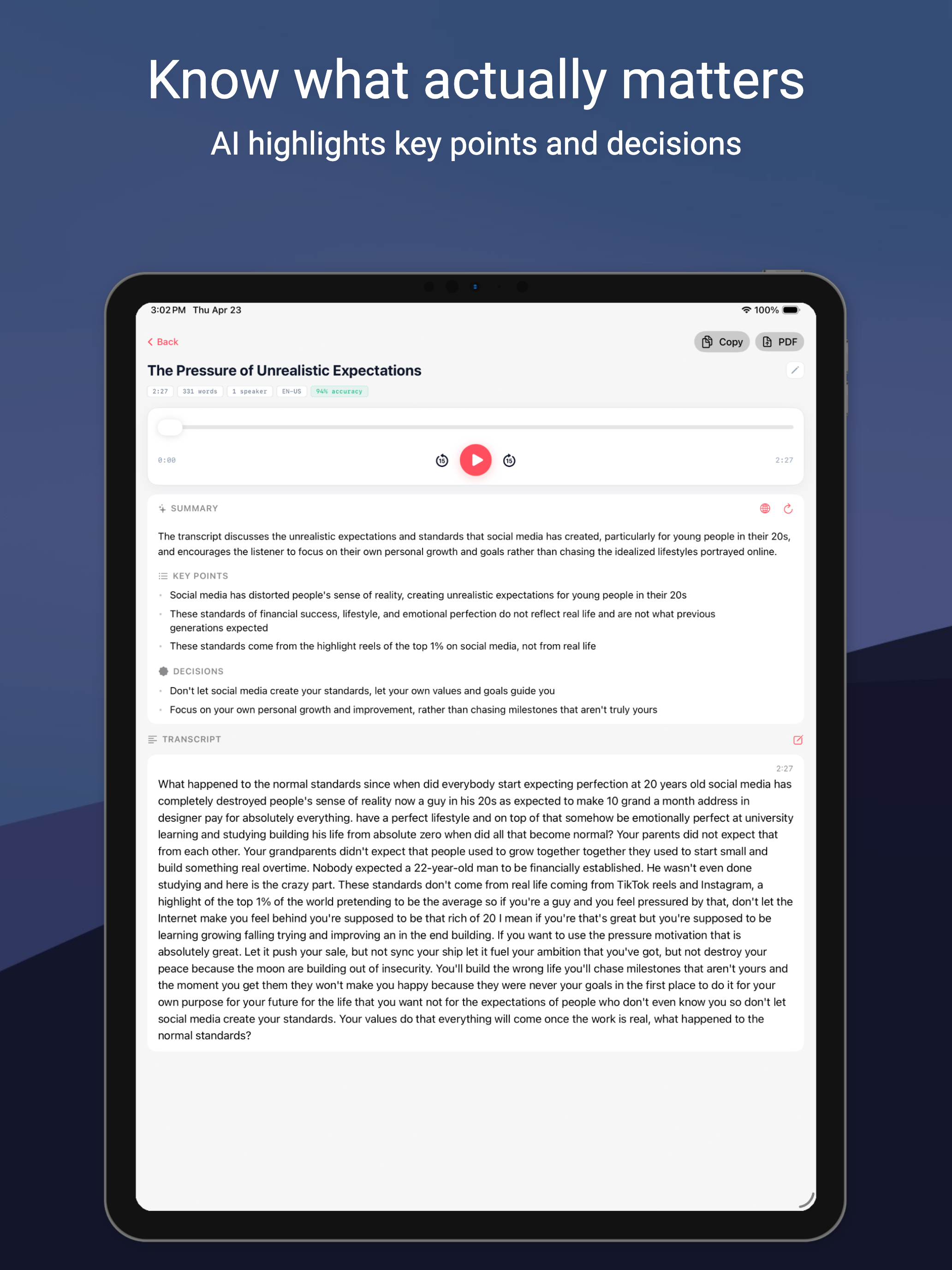 Voice to Text: AI Minutes App screenshot 9