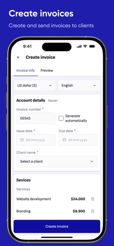 Invoicer - Smart invoicing screenshot