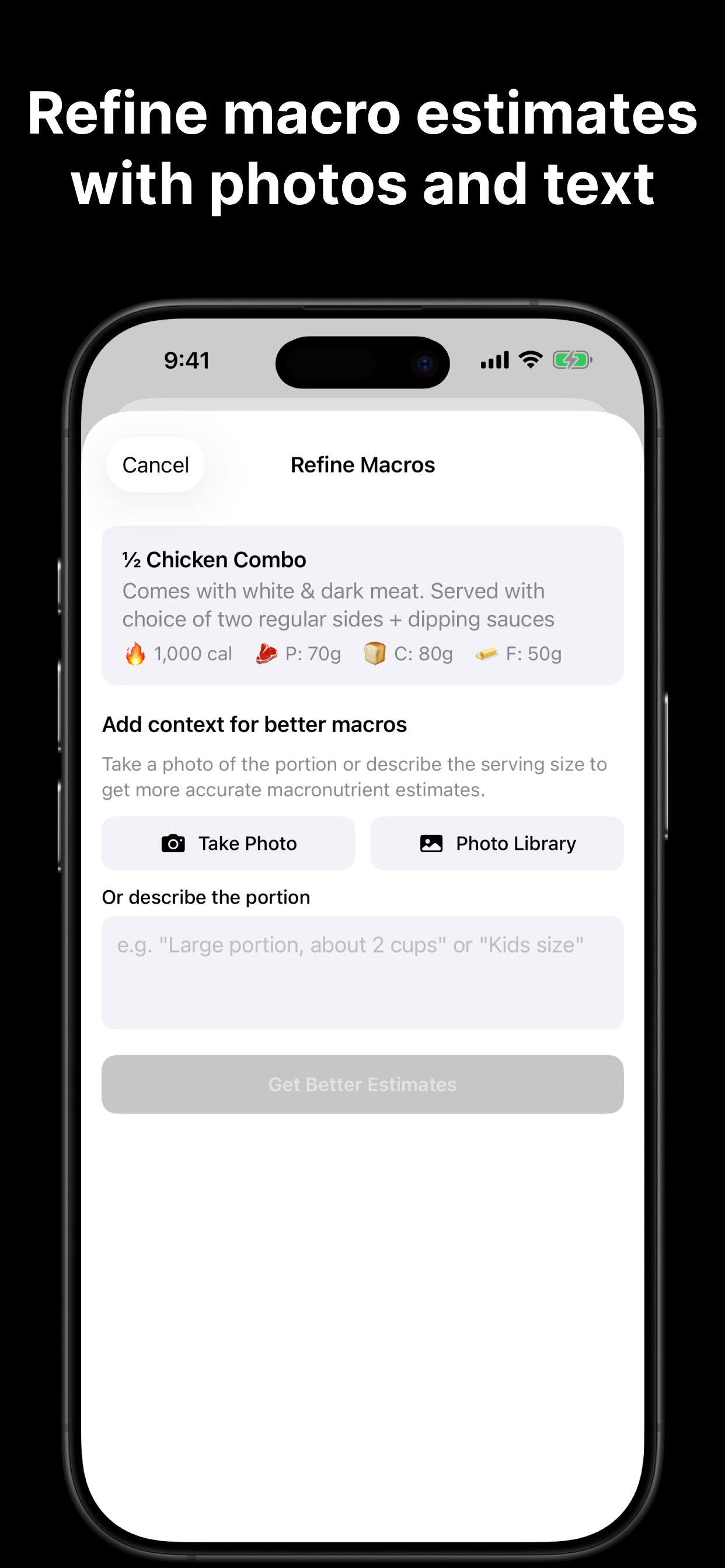MacrosMap - Restaurant Macros screenshot 3