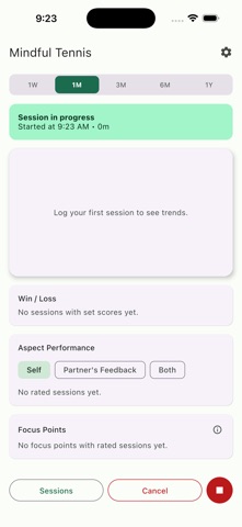 Mindful Tennis Screenshot 2 of 6