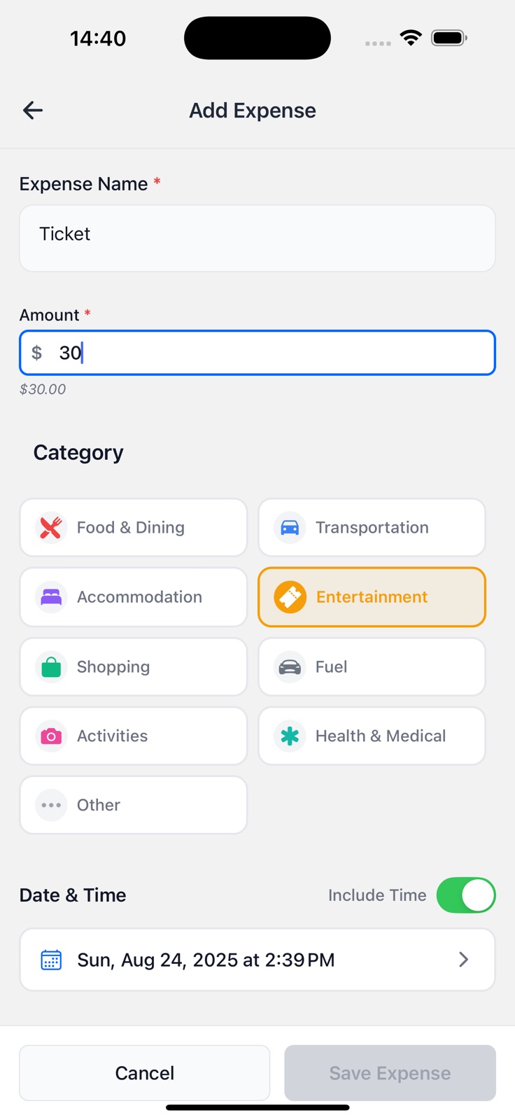 WeTrip – Share & Split Costs iphone screenshot 4