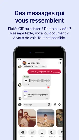 Capture d'écran de Signal - Messagerie Privée sur iPhone 5