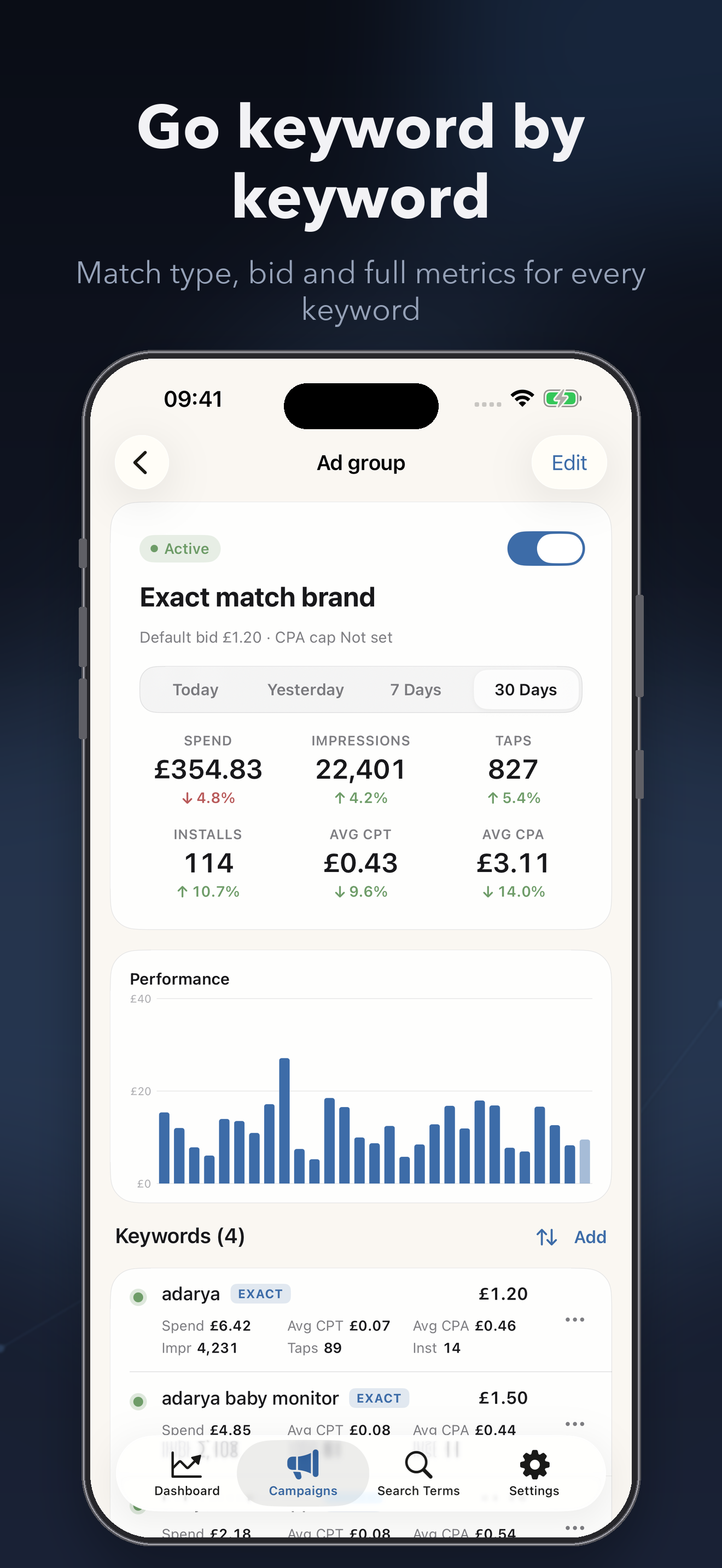 Adrix: Search Ads Manager screenshot 4