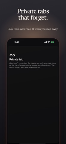 Akari: Browser with Ad Blocker Screenshot 2 of 5