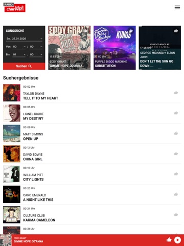 Radio Charivari Würzburg iPad screenshot
