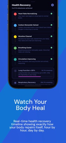 Soleo:Quit Smoking & Nicotine iPhone screenshot