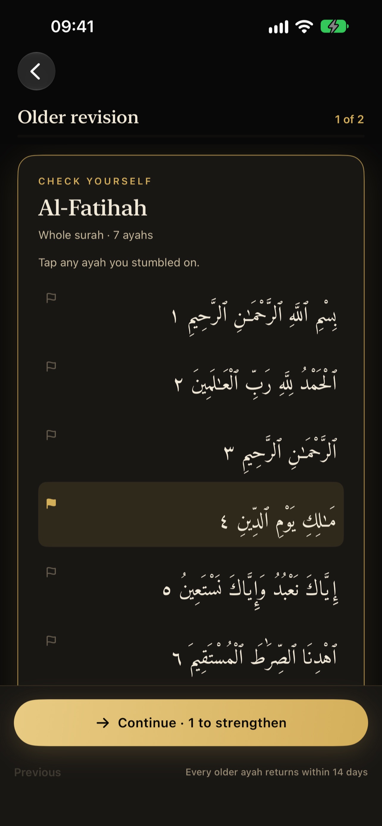 Screenshot 5 of Hifdh Mentor
