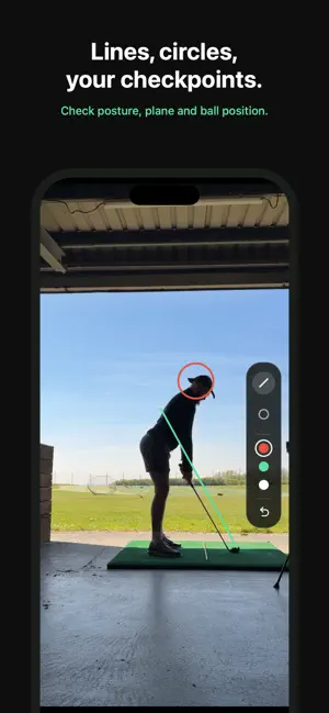 SwingSketch: Golf Swing Video screenshot 3