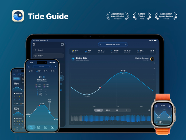 Tide Guide: Charts & Tables Screenshot