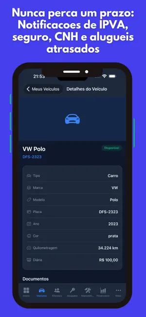 LocaVeículos: Gestão de Frota screenshot 4