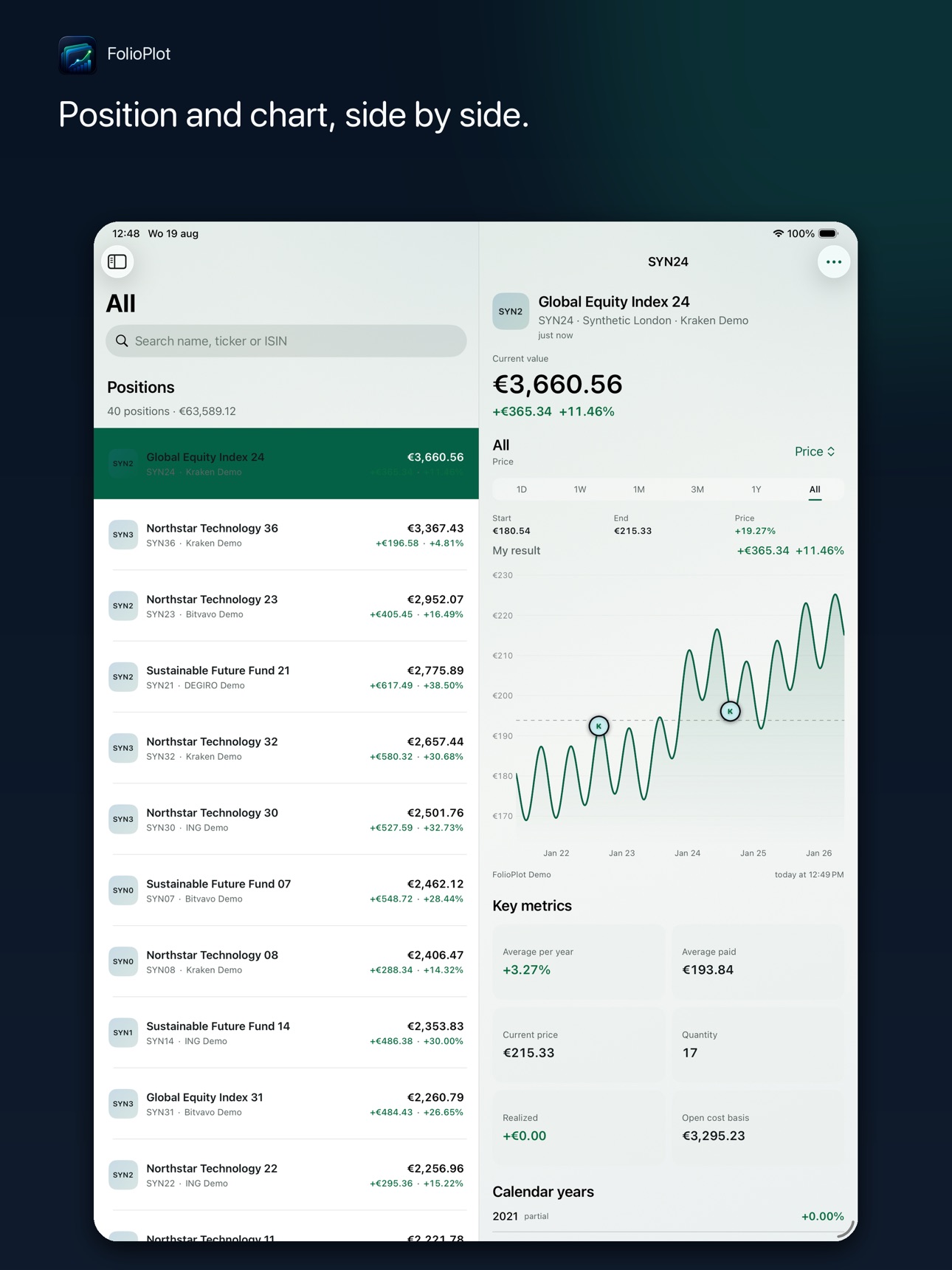 Screenshot 8 of FolioPlot