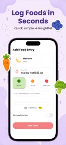 Pippin: Baby Food Tracker screenshot