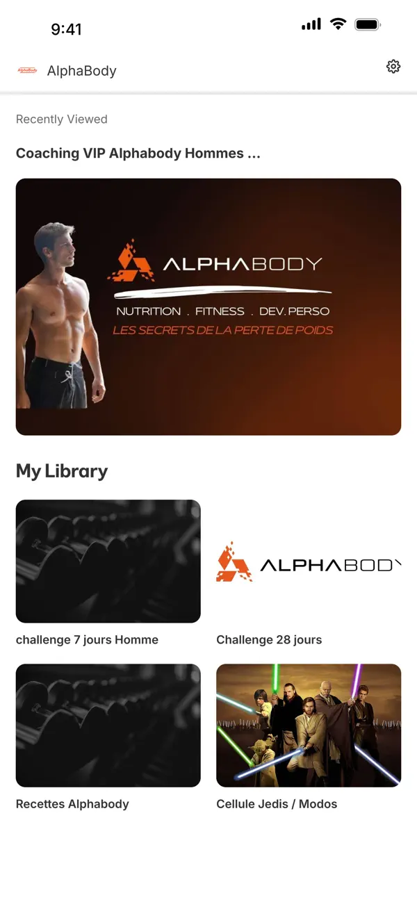Screenshot #2 pour AlphaBody