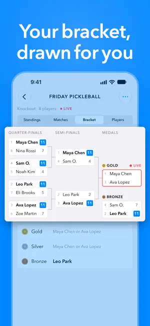 Bracket: Tournament Generator screenshot 1