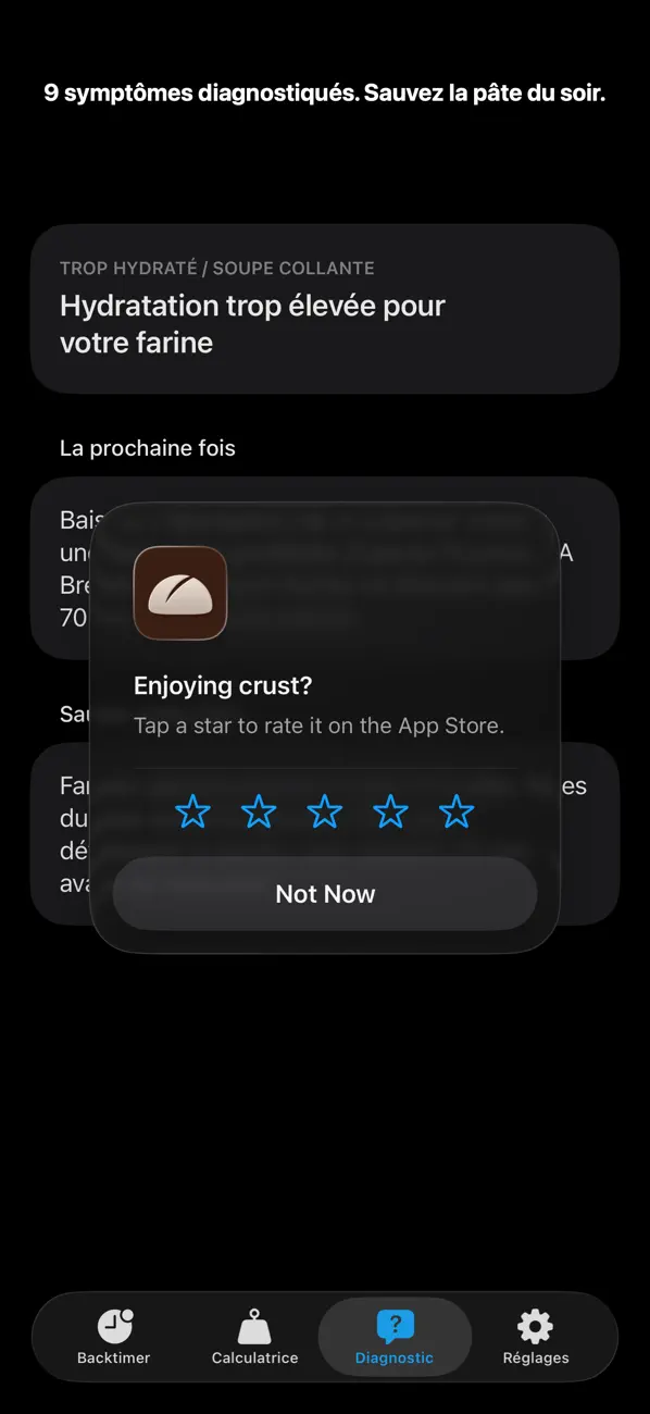 Screenshot #3 pour Crust : Calcul Pâte Pizza