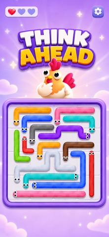 Peck Snack: Worm Arrow Puzzle Screenshot 4 of 5