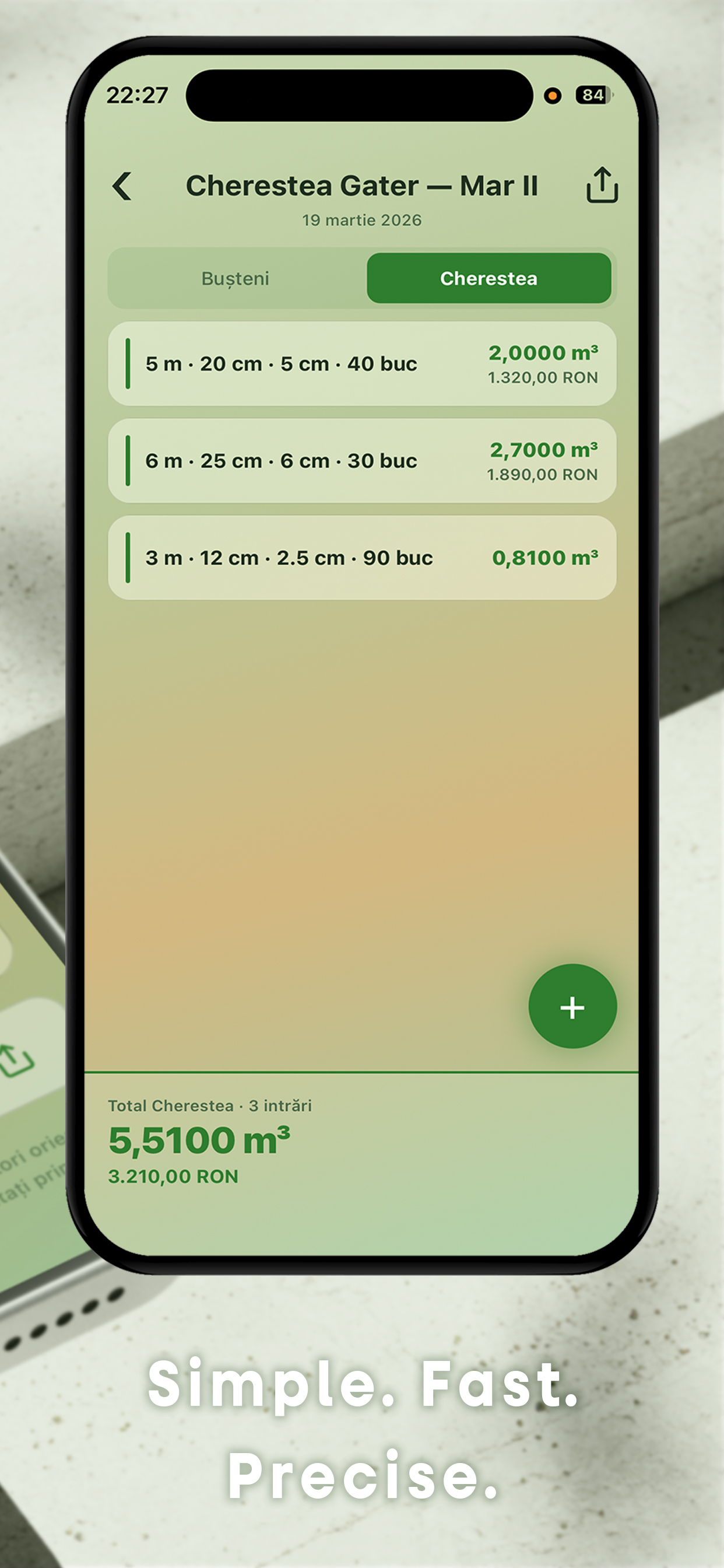 eCubaj Wood Volume Calculator screenshot 4